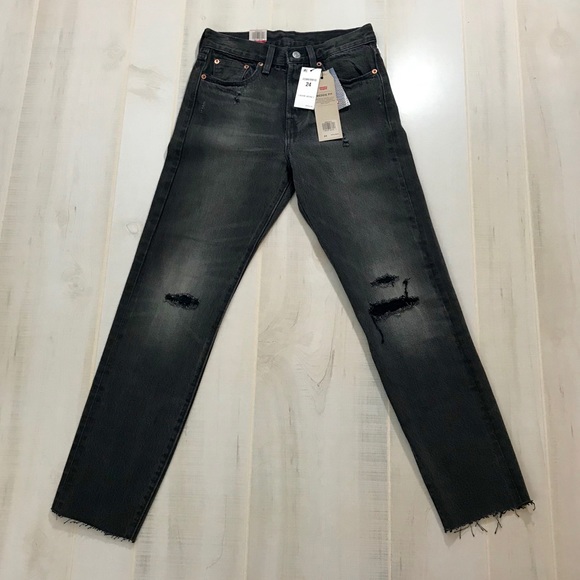 Levi's Denim - NWT Levi’s Wedgie Fit High Rise Black Jeans Sz 24